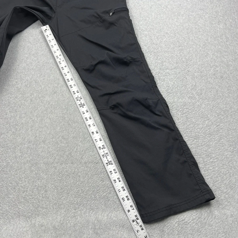 Wrangler ATG All Terrain Gear Pants Mens 36x30 Black Nylon Stretch Hike Outdoor